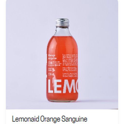 Lemonaid Orange Sanguine